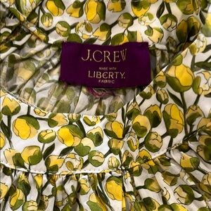 J.Crew Floral Blouse with lemons